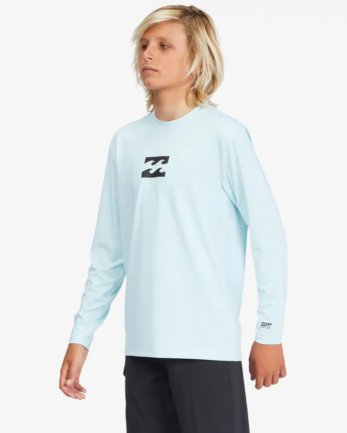 Billabong Boys039 All Day Wave Loose Fit Long Sleeve Surf Tee Coastal Kids Boys039 Rashguards and Surf Tees Billabong Boys039 All Day Wave Loose Fit Long Sleeve Surf Tee Coastal Kids Boys039 Rashguards and Surf Tees