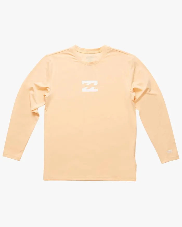 Billabong Boys039 All Day Wave Loose Fit Long Sleeve Surf Tee Dusty Melon Kids Boys039 Rashguards and Surf Tees Billabong Boys039 All Day Wave Loose Fit Long Sleeve Surf Tee Dusty Melon Kids Boys039 Rashguards and Surf Tees