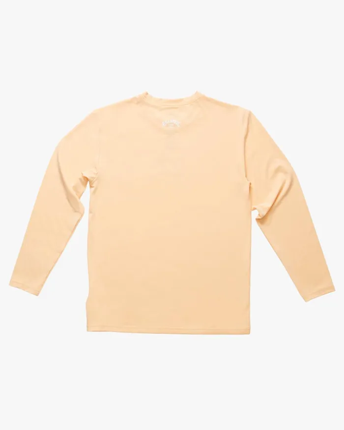 Billabong Boys039 All Day Wave Loose Fit Long Sleeve Surf Tee Dusty Melon Kids Boys039 Rashguards and Surf Tees Billabong Boys039 All Day Wave Loose Fit Long Sleeve Surf Tee Dusty Melon Kids Boys039 Rashguards and Surf Tees