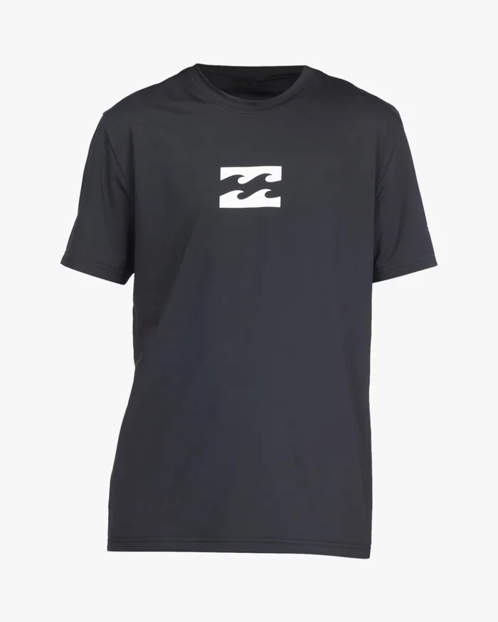 Billabong Boys039 All Day Wave Loose Fit Short Sleeve Surf Tee Black Kids Boys039 Rashguards and Surf Tees Billabong Boys039 All Day Wave Loose Fit Short Sleeve Surf Tee Black Kids Boys039 Rashguards and Surf Tees