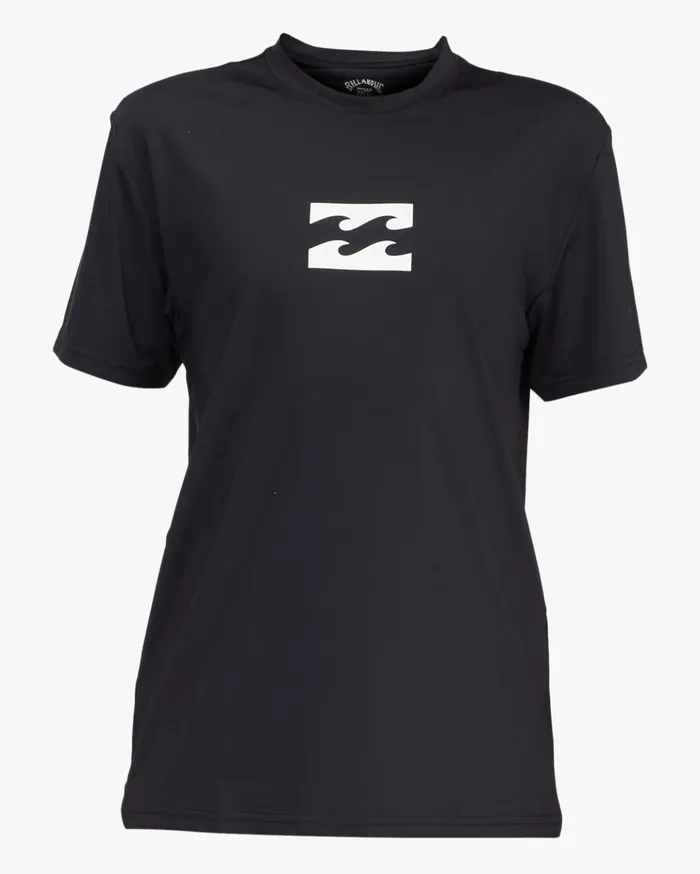 Billabong Boys039 All Day Wave Loose Fit Short Sleeve Surf Tee Black Kids Boys039 Rashguards and Surf Tees Billabong Boys039 All Day Wave Loose Fit Short Sleeve Surf Tee Black Kids Boys039 Rashguards and Surf Tees