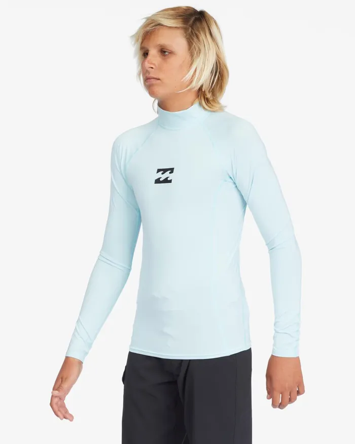 Billabong Boys039 All Day Wave Performance Fit Long Sleeve Rashguard Coastal Kids Boys039 Rashguards and Surf Tees Billabong Boys039 All Day Wave Performance Fit Long Sleeve Rashguard Coastal Kids Boys039 Rashguards and Surf Tees