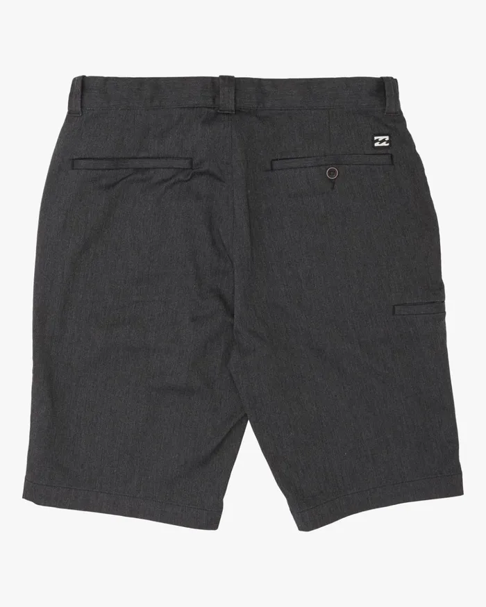 Billabong Boys039 Carter Stretch Shorts Black Heather Kids Boys039 Shorts Billabong Boys039 Carter Stretch Shorts Black Heather Kids Boys039 Shorts