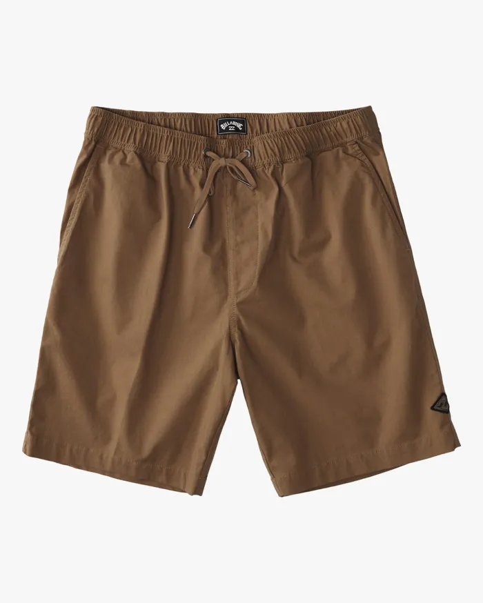 Billabong Boys039 Layback Twill Elastic Waist Shorts 16quot Gravel Kids Boys039 Shorts Billabong Boys039 Layback Twill Elastic Waist Shorts 16quot Gravel Kids Boys039 Shorts