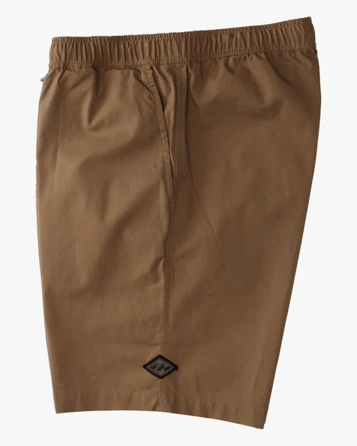 Billabong Boys039 Layback Twill Elastic Waist Shorts 16quot Gravel Kids Boys039 Shorts Billabong Boys039 Layback Twill Elastic Waist Shorts 16quot Gravel Kids Boys039 Shorts