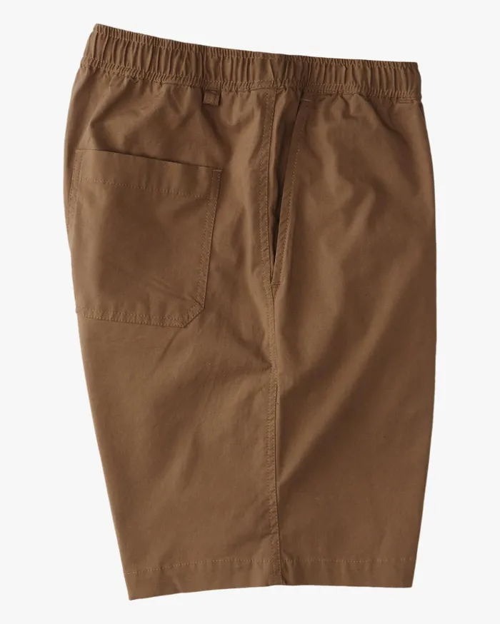 Billabong Boys039 Layback Twill Elastic Waist Shorts 16quot Gravel Kids Boys039 Shorts Billabong Boys039 Layback Twill Elastic Waist Shorts 16quot Gravel Kids Boys039 Shorts
