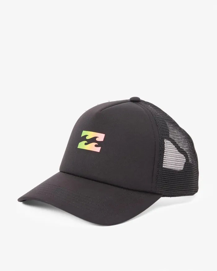 Billabong Boys039 Podium Trucker Hat Neon Green MenKids Hats