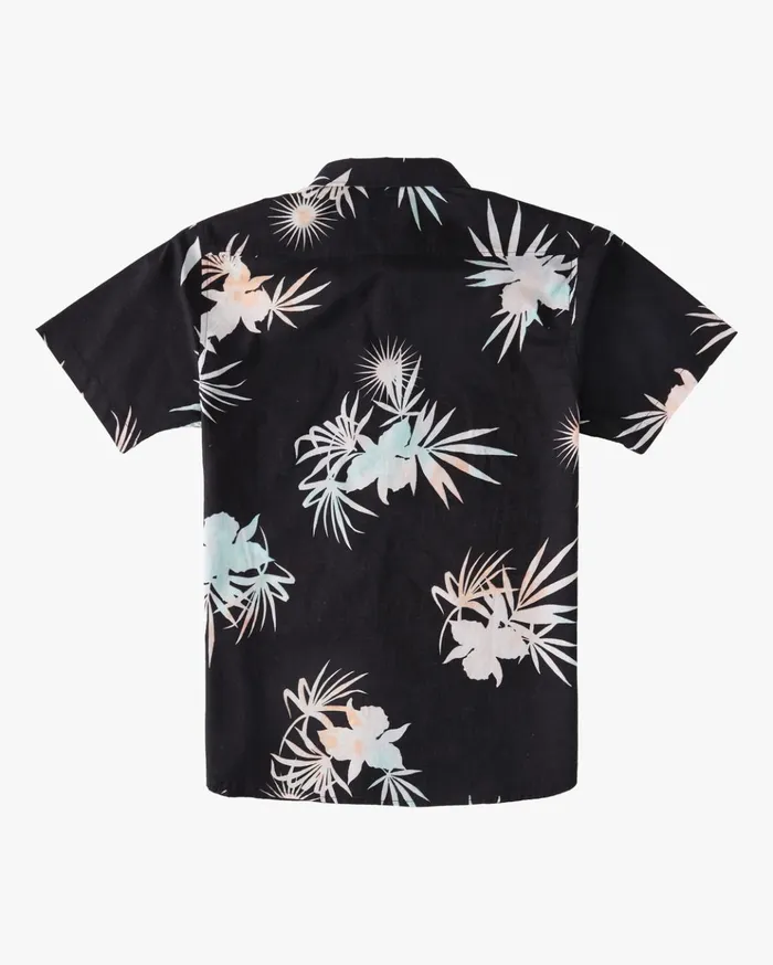 Billabong Boys039 Sundays Floral Short Sleeve Shirt Black Kids Boys039 Shirts Billabong Boys039 Sundays Floral Short Sleeve Shirt Black Kids Boys039 Shirts