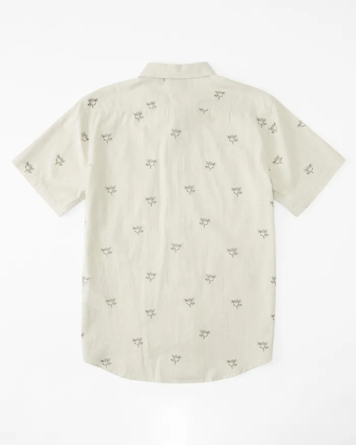 Billabong Boys039 Sundays Mini Short Sleeve Shirt Stone Heather Kids Boys039 Shirts Billabong Boys039 Sundays Mini Short Sleeve Shirt Stone Heather Kids Boys039 Shirts