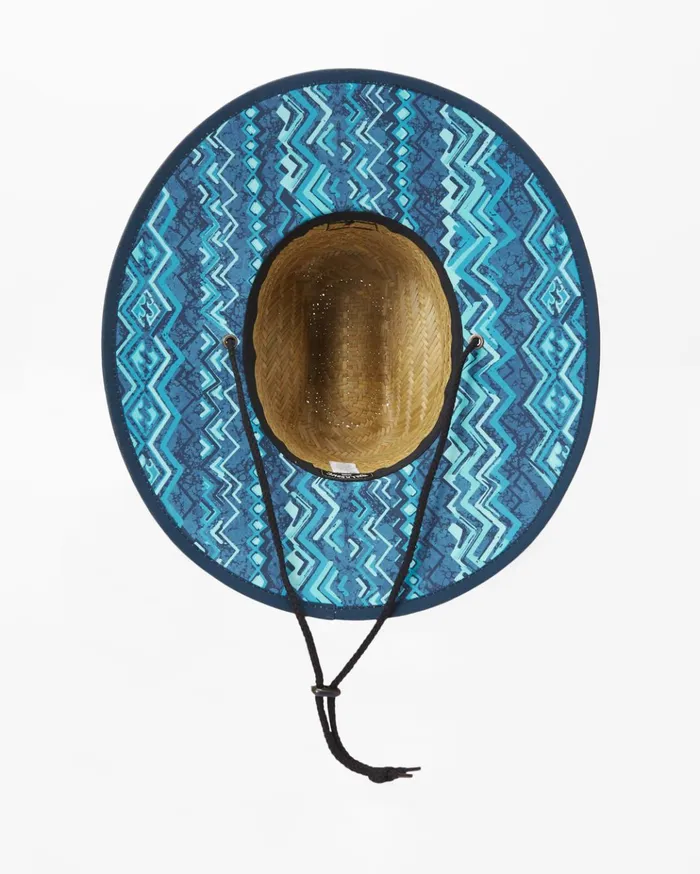 Billabong Boys039 Tides Print Straw Lifeguard Hat Blue Haze Kids Boys039 Hats Billabong Boys039 Tides Print Straw Lifeguard Hat Blue Haze Kids Boys039 Hats