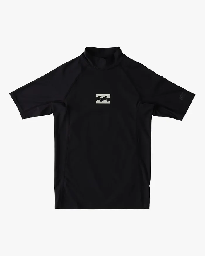 Billabong Boys 816 All Day Wave Performance Fit Rash Vest Black Kids Boys039 Rashguards and Surf Tees Billabong Boys 816 All Day Wave Performance Fit Rash Vest Black Kids Boys039 Rashguards and Surf Tees