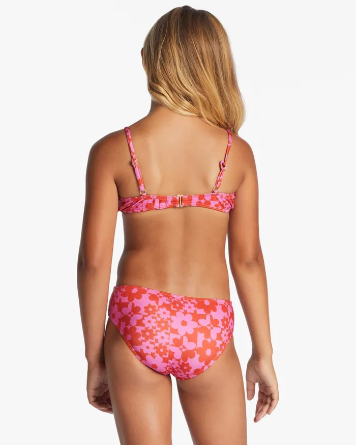Billabong Girl039s Love Letter Shirred Two Piece Tank Bikini Set Red Aloha Kids Girls039 Swimwear Billabong Girl039s Love Letter Shirred Two Piece Tank Bikini Set Red Aloha Kids Girls039 Swimwear