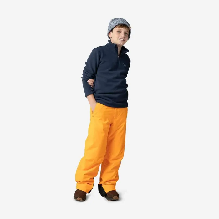 Kids Boys039 HalfZip Fleece Top Darknavy715 Rossignol Layers