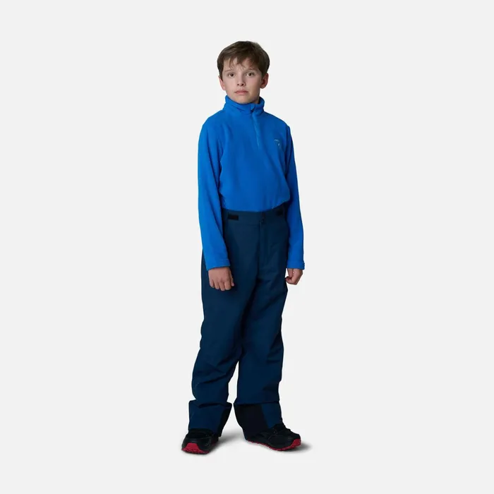 Kids Boys039 HalfZip Fleece Top Lazuliblue Rossignol Layers