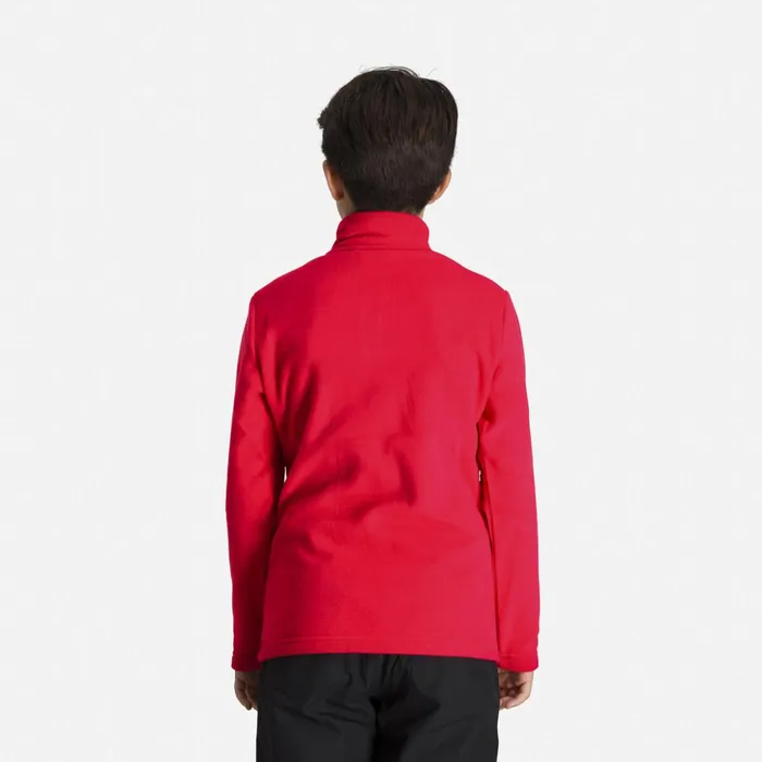Kids Boys039 HalfZip Fleece Top Sportsred301 Rossignol Layers