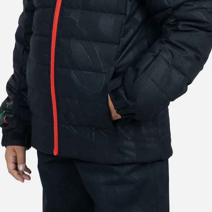 Kids Boys039 Hero Rapide Ski Jacket Black200 Rossignol Ski Jackets