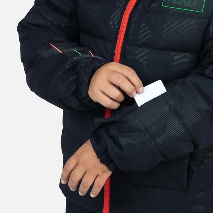 Kids Boys039 Hero Rapide Ski Jacket Black200 Rossignol Ski Jackets