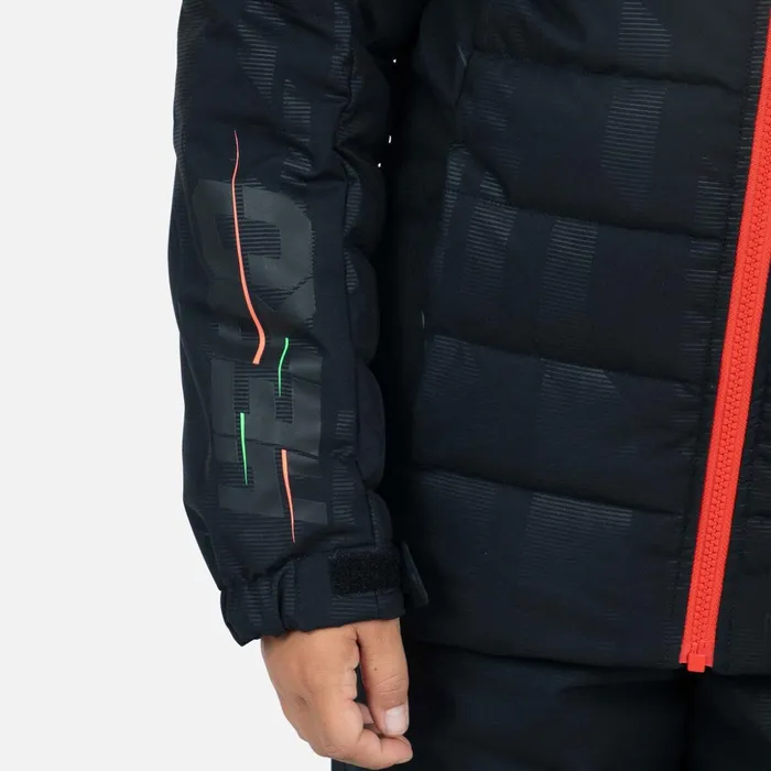 Kids Boys039 Hero Rapide Ski Jacket Black200 Rossignol Ski Jackets