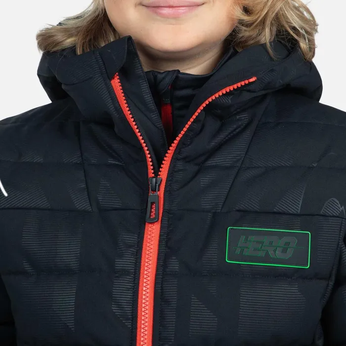 Kids Boys039 Hero Rapide Ski Jacket Black200 Rossignol Ski Jackets