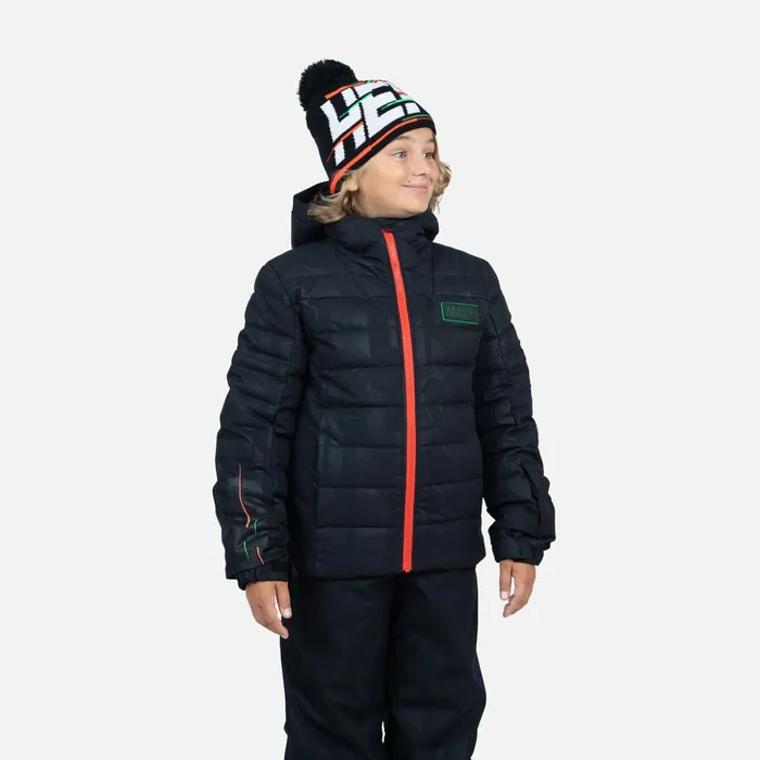Kids Boys039 Hero Rapide Ski Jacket Black200 Rossignol Ski Jackets