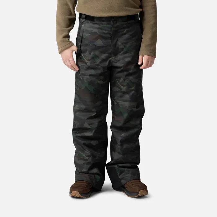 Kids Boys039 Print Ski Pants Ebonymountaincamo Rossignol Ski Pants