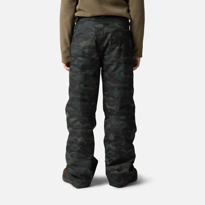 Kids Boys039 Print Ski Pants Ebonymountaincamo Rossignol Ski Pants