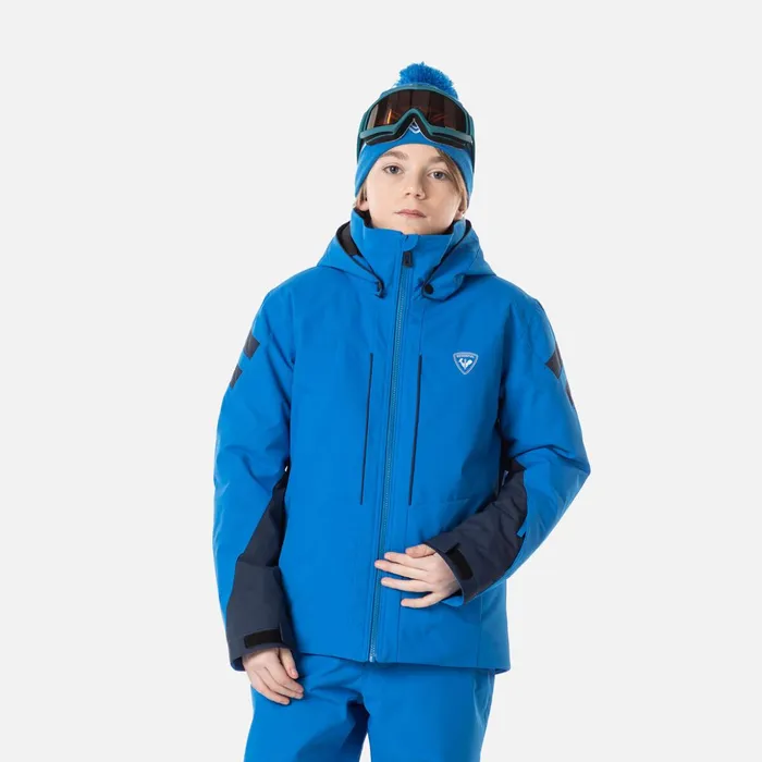 Kids Boys039 Ski Jacket Lazuliblue Rossignol Ski Jackets