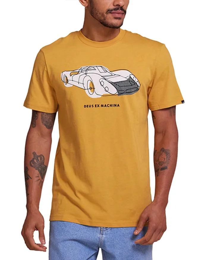 908 Tee 8211 Honey Gold Men Deus Ex Machina Tees