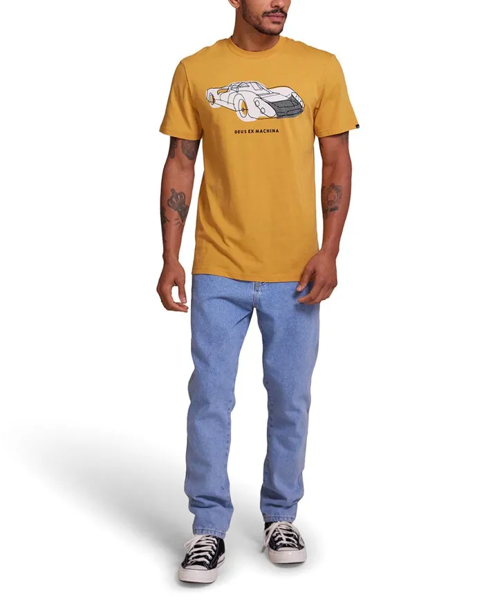 908 Tee 8211 Honey Gold Men Deus Ex Machina Tees 908 Tee 8211 Honey Gold Men Deus Ex Machina Tees