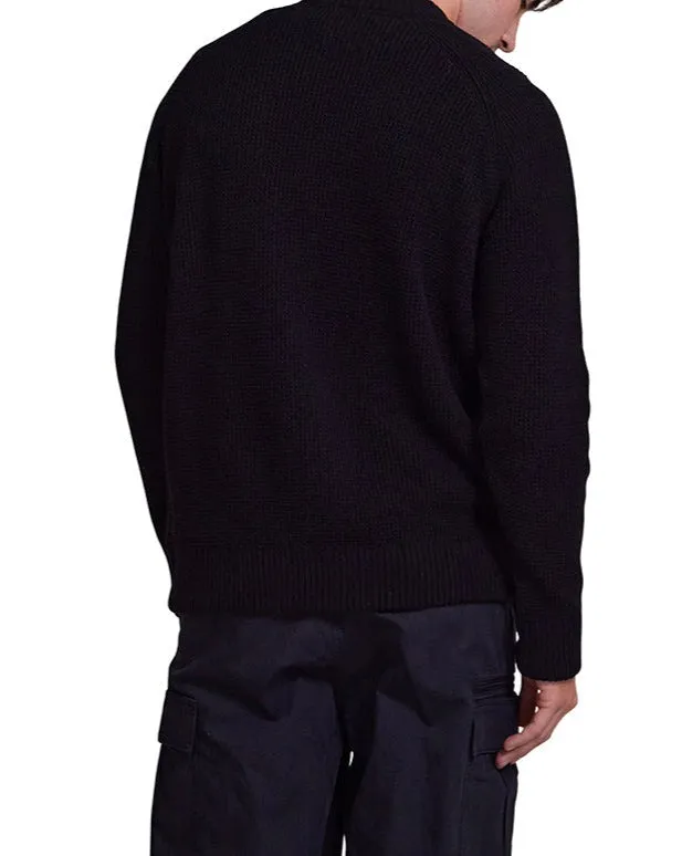 AFrame Sweater 8211 Black Men Deus Ex Machina Knitwear AFrame Sweater 8211 Black Men Deus Ex Machina Knitwear