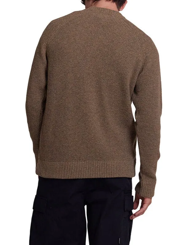 AFrame Sweater 8211 Sage Green Men Deus Ex Machina Knitwear AFrame Sweater 8211 Sage Green Men Deus Ex Machina Knitwear
