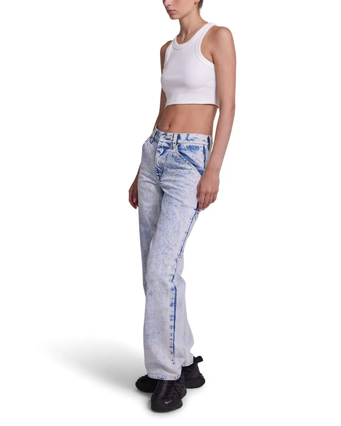 Acid Bernie Pant 8211 Indigo Acid Stonewash Women Deus Ex Machina Bottoms Acid Bernie Pant 8211 Indigo Acid Stonewash Women Deus Ex Machina Bottoms