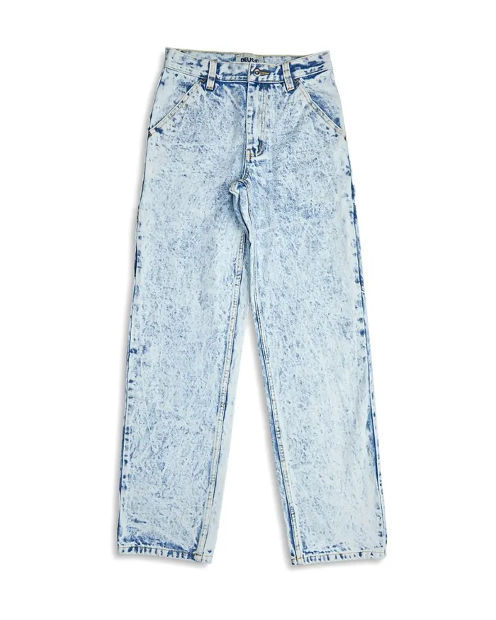 Acid Bernie Pant 8211 Indigo Acid Stonewash Women Deus Ex Machina Bottoms Acid Bernie Pant 8211 Indigo Acid Stonewash Women Deus Ex Machina Bottoms