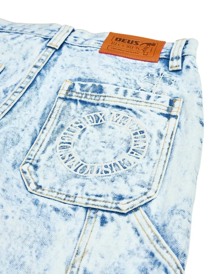 Acid Bernie Pant 8211 Indigo Acid Stonewash Women Deus Ex Machina Bottoms Acid Bernie Pant 8211 Indigo Acid Stonewash Women Deus Ex Machina Bottoms