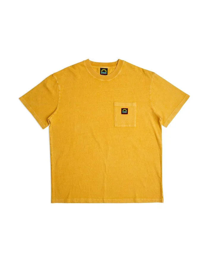Acid Pocket Tee 8211 Lemon Chrome Men Deus Ex Machina Tees Acid Pocket Tee 8211 Lemon Chrome Men Deus Ex Machina Tees