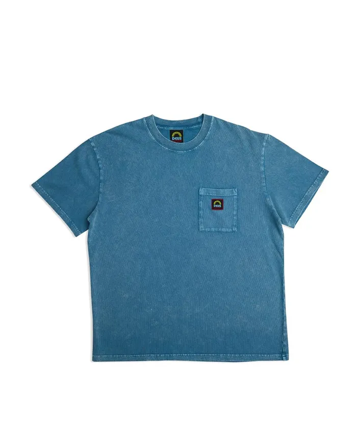Acid Pocket Tee 8211 Maui Blue Men Deus Ex Machina Tees Acid Pocket Tee 8211 Maui Blue Men Deus Ex Machina Tees