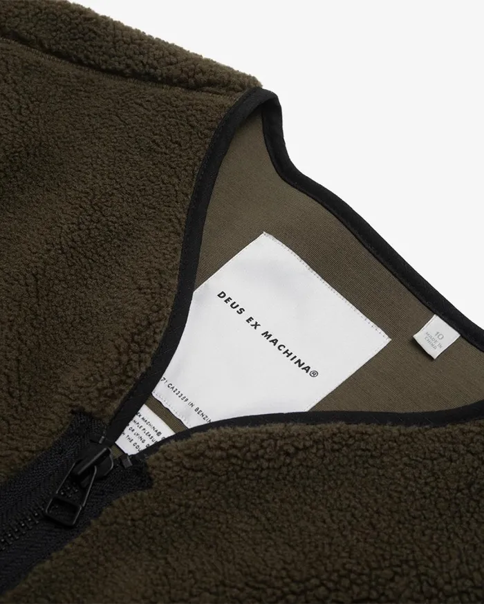 Ada Fleece Jacket 8211 Clover Women Deus Ex Machina Outerwear Ada Fleece Jacket 8211 Clover Women Deus Ex Machina Outerwear
