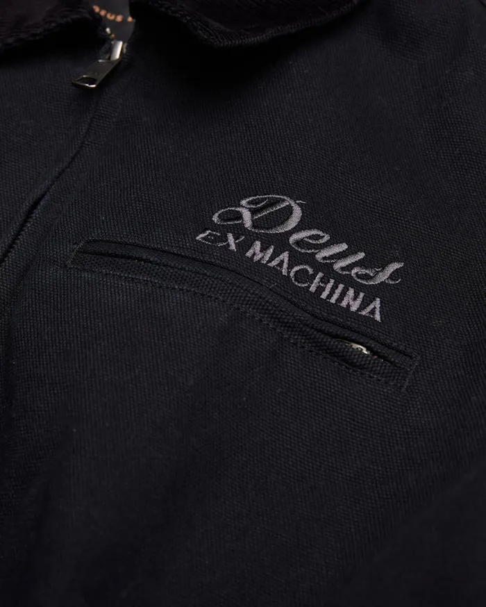Address Workwear Jacket 8211 Black MenWomen Deus Ex Machina Classics Address Workwear Jacket 8211 Black MenWomen Deus Ex Machina Classics