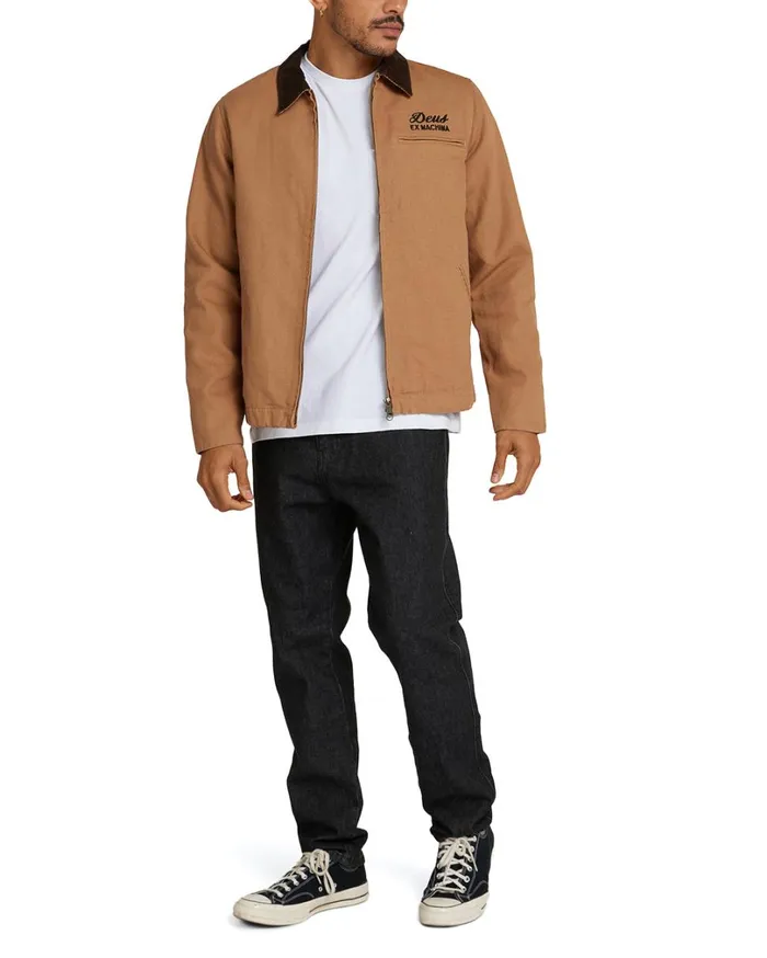 Address Workwear Jacket 8211 Dijon MenWomen Deus Ex Machina Classics Address Workwear Jacket 8211 Dijon MenWomen Deus Ex Machina Classics