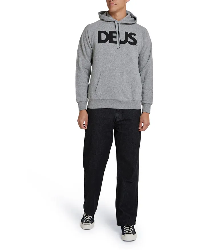 All Caps Hoodie 8211 Grey Marle Men Deus Ex Machina Classics All Caps Hoodie 8211 Grey Marle Men Deus Ex Machina Classics