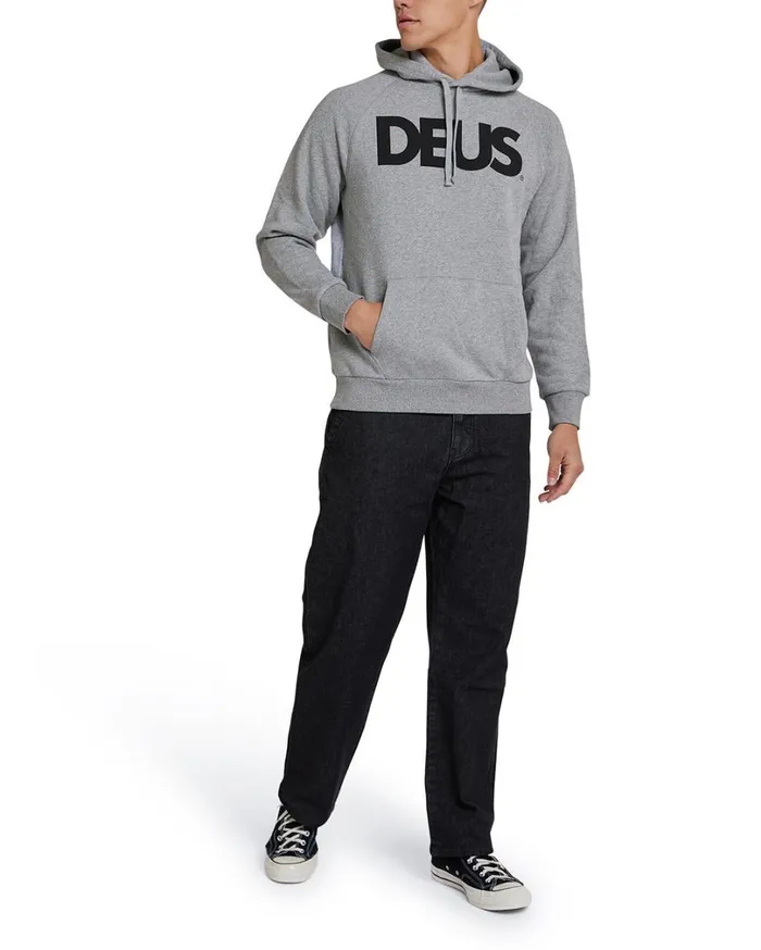 All Caps Hoodie 8211 Grey Marle Men Deus Ex Machina Classics All Caps Hoodie 8211 Grey Marle Men Deus Ex Machina Classics