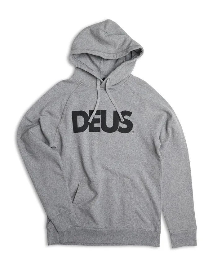 All Caps Hoodie 8211 Grey Marle Men Deus Ex Machina Classics All Caps Hoodie 8211 Grey Marle Men Deus Ex Machina Classics