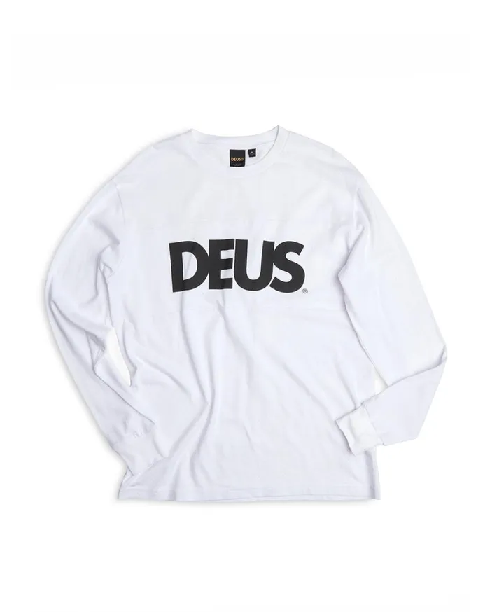 All Caps Moto Jersey 8211 White Men Deus Ex Machina Classics All Caps Moto Jersey 8211 White Men Deus Ex Machina Classics