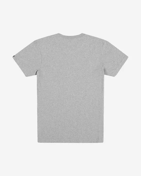 All Caps Tee 8211 Grey Marle Men Deus Ex Machina Classics All Caps Tee 8211 Grey Marle Men Deus Ex Machina Classics