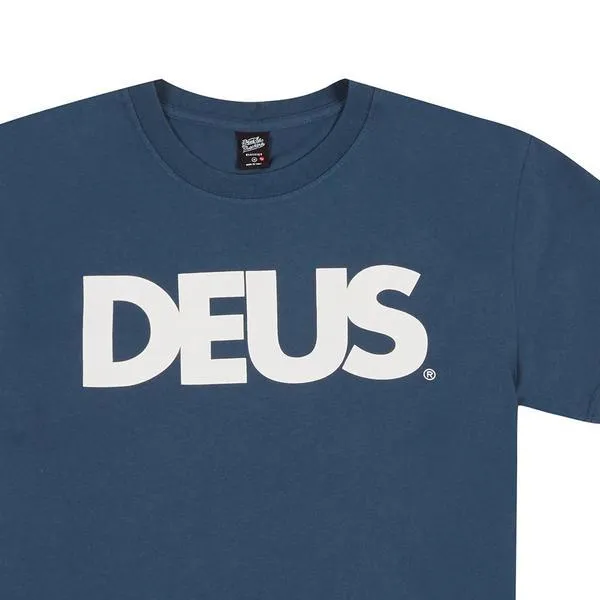 All Caps Tee 8211 Navy Men Deus Ex Machina Classics All Caps Tee 8211 Navy Men Deus Ex Machina Classics