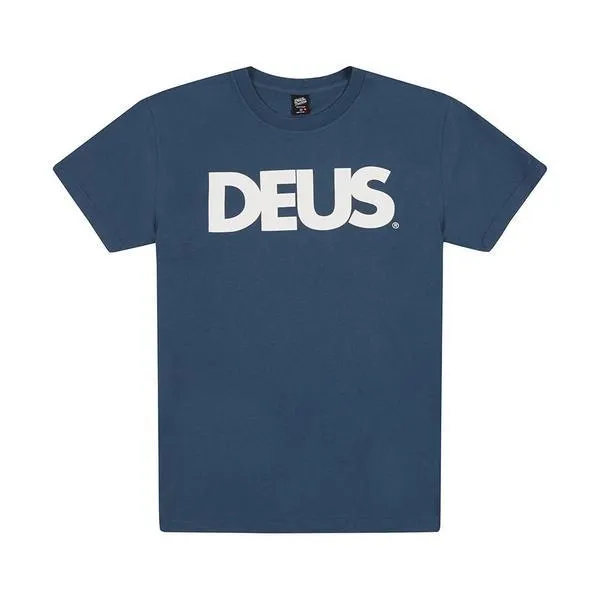 All Caps Tee 8211 Navy Men Deus Ex Machina Classics All Caps Tee 8211 Navy Men Deus Ex Machina Classics