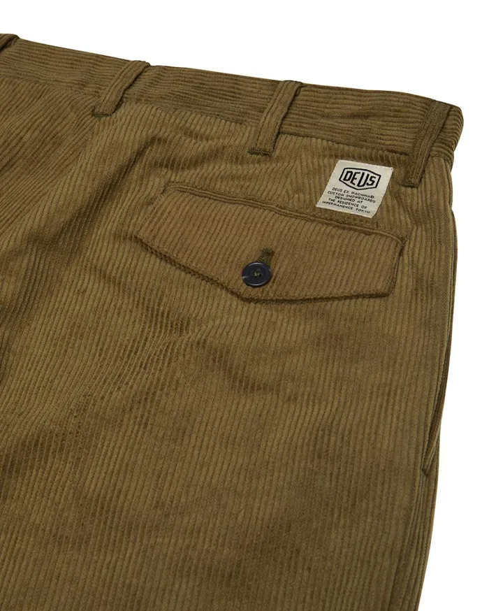 Alpine Cord Pant 8211 Military Olive Men Deus Ex Machina Pants Alpine Cord Pant 8211 Military Olive Men Deus Ex Machina Pants