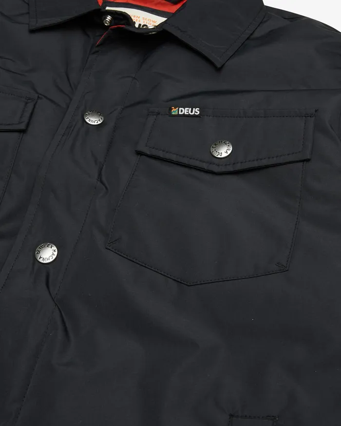 Alpine Padded Overshirt 8211 Black Men Deus Ex Machina Jackets Alpine Padded Overshirt 8211 Black Men Deus Ex Machina Jackets