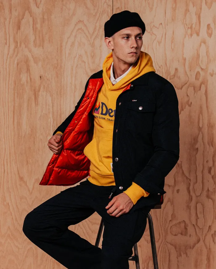 Alpine Padded Overshirt 8211 Black Men Deus Ex Machina Jackets Alpine Padded Overshirt 8211 Black Men Deus Ex Machina Jackets