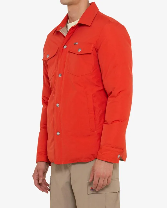 Alpine Padded Overshirt 8211 Red Clay Men Deus Ex Machina Jackets Alpine Padded Overshirt 8211 Red Clay Men Deus Ex Machina Jackets